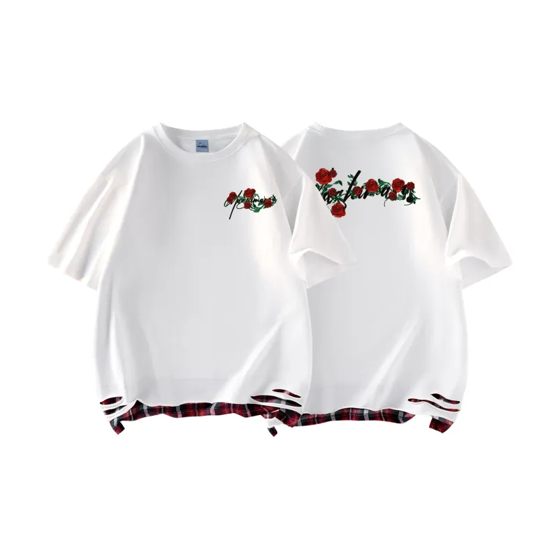 MashiMaro Short-Sleeved T-Shirts Unisex-5