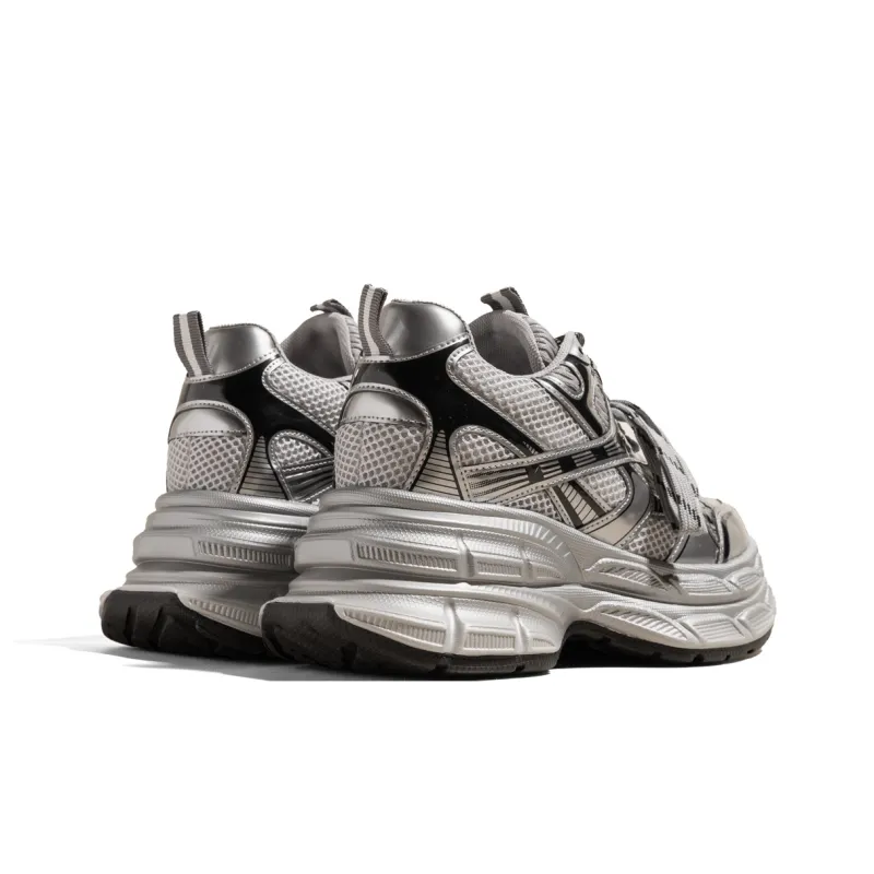 KODI Wear-Resistant Breathable Height Increasing Low-Top Chunky Sneakers Women's-4