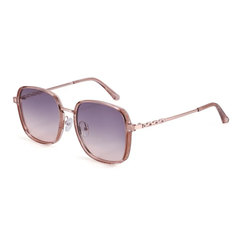 JEKA Metal Square Sunglasses Women's-4