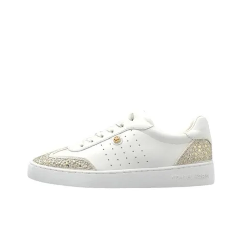 MICHAEL KORS Scotty Low Top Skateboard Shoes Women's White