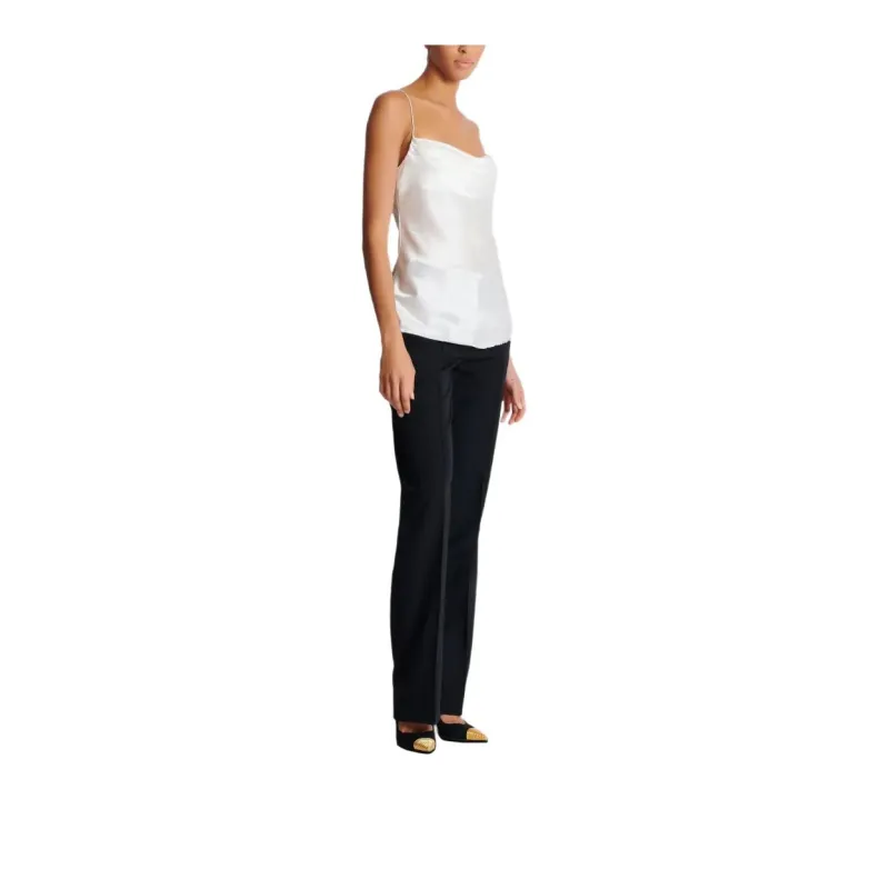 BALMAIN Draped Satin Top-4