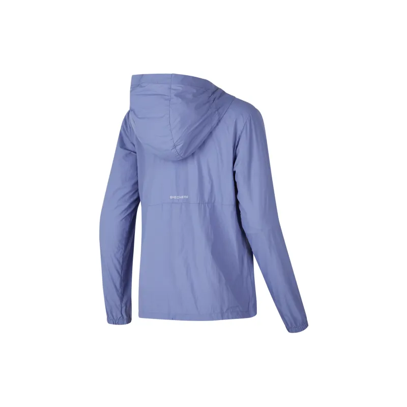 Skechers Breathable Quick Dry Cooling Sun Protection Clothing Unisex Dark Lavender-1