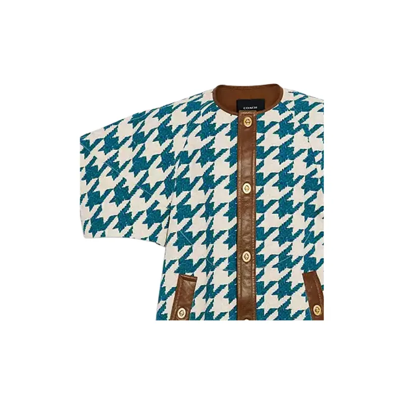 COACH FW22 Jackets Coats Men's Blue/White Multicolor-3