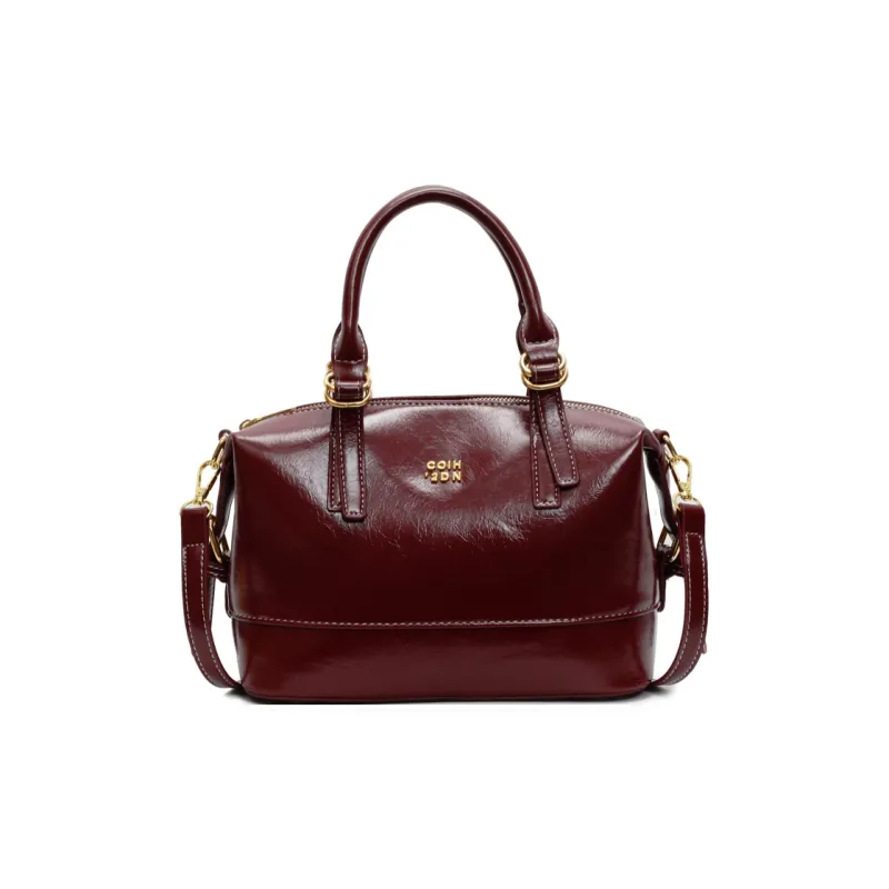 Yalu PU Shoulder Bag, Crossbody Bag, Handbag Regular Women's Black/Ecru & Coffee/Burgundy & Coffee-13