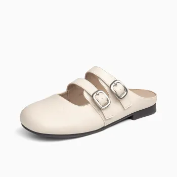 GEMEIQ Plastic Sole Abrasion Resistant Wrap toe Slippers Women's