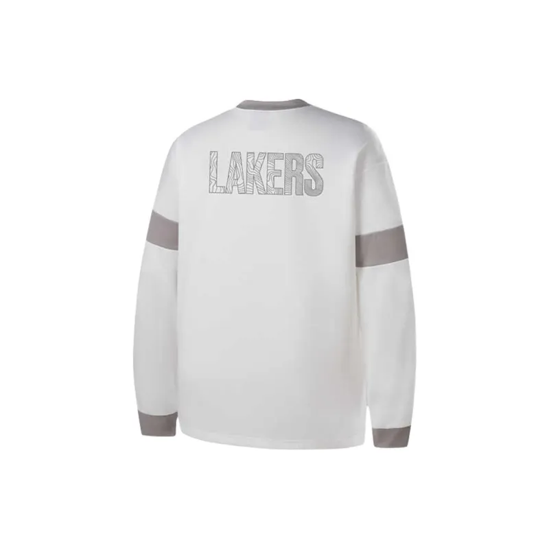 NBA Lakers T Shirt Unisex White-1