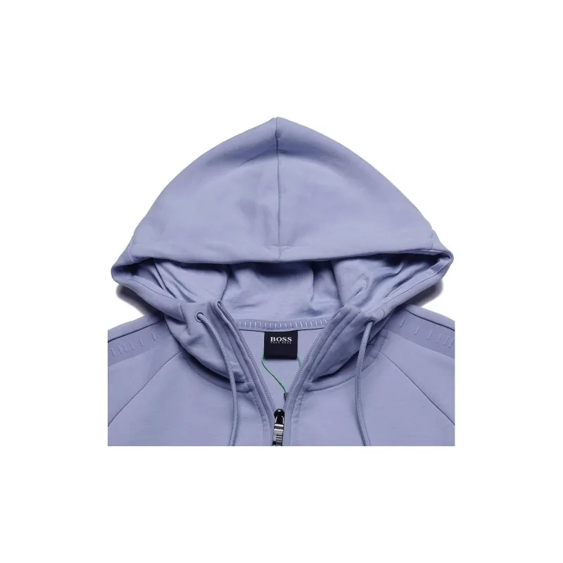HUGO BOSS SS22 Sweatshirt Jacket Men's Light Blue-4
