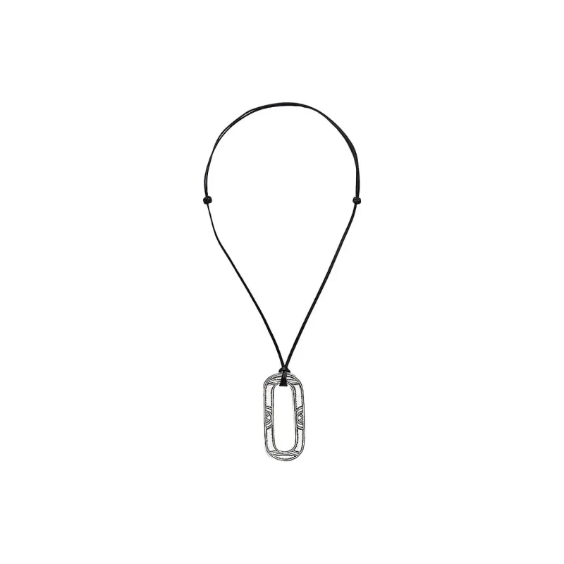 HERMES Sterling Silver Necklaces Women's Silver-1
