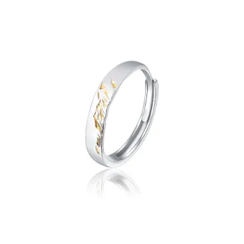 FOREVER MELODY 999 Fine Silver Rings Men's