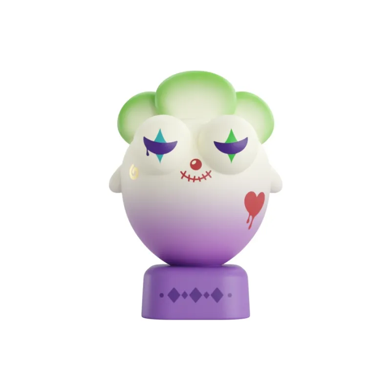 BAOWEILUOBO ABO Halloween Collection, Spooky Pumpkins, Eccentric Clowns, Goodnight Little Ghosts Chibi Figures-4