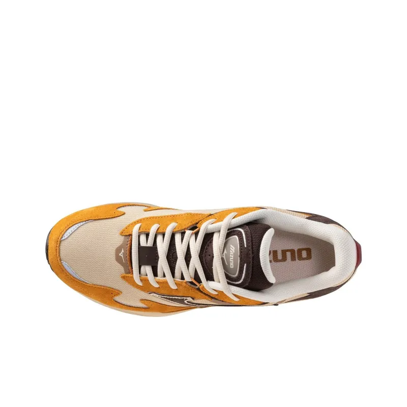 Mizuno Wave Rider Low Top Casual Shoes Unisex Brown-2