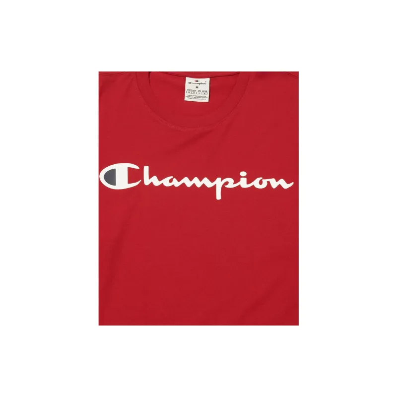 Champion T Shirts Unisex Red-2