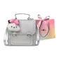 Silver with Charm-Shopping Bag