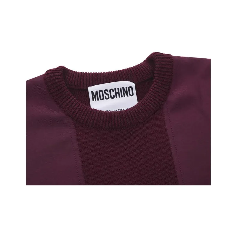 MOSCHINO Sweater Men's Burgundy-2