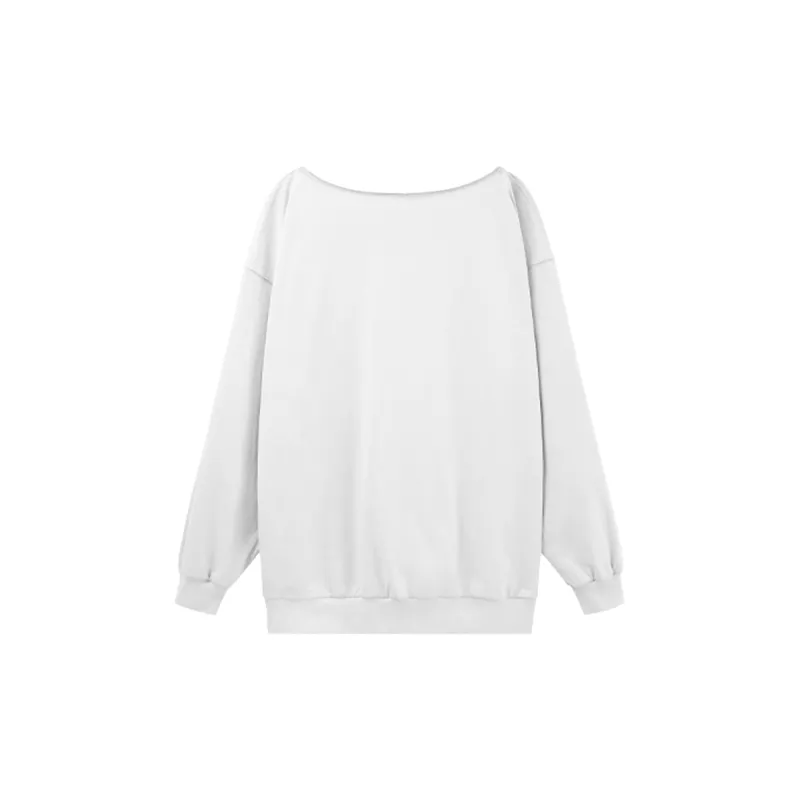 PAZZO Fashion Off Shoulder Sweatshirt Women's-1