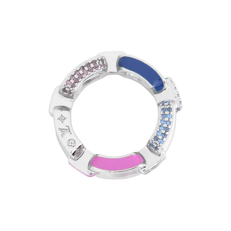 LOUIS VUITTON Metal Rings Men's Silver-1