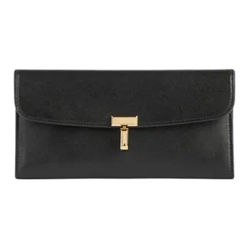 TOTEME T lock Leather Wallet