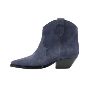 ISABEL MARANT Dewina Ankle Boots Women's Marine Blue