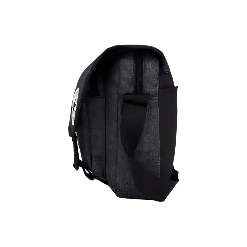 Converse Polyester Messenger Bag, Crossbody Bag Unisex Black-1