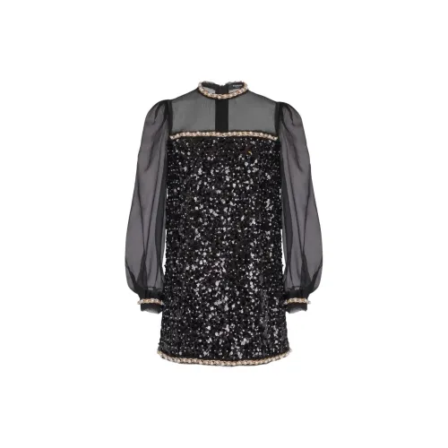 BALMAIN Sequin Detailing Dress