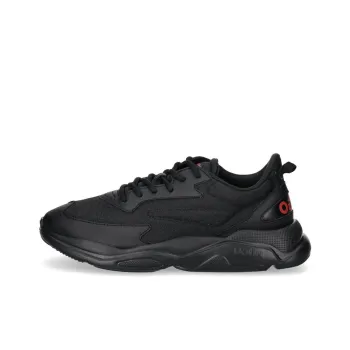 HUGO BOSS Low Top Casual Shoes Men's Pure Black