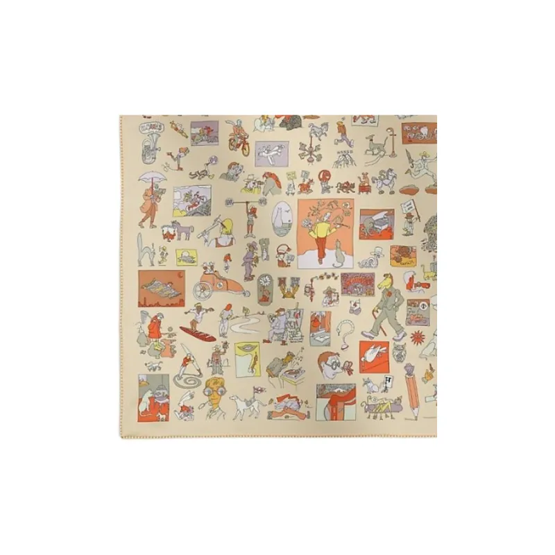 HERMES Silk Scarves Women's Multicolor-2