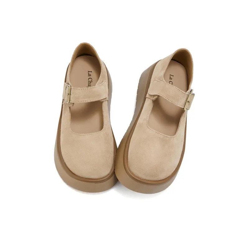 La Chapelle Casual Single Shoes Women's Sand-2