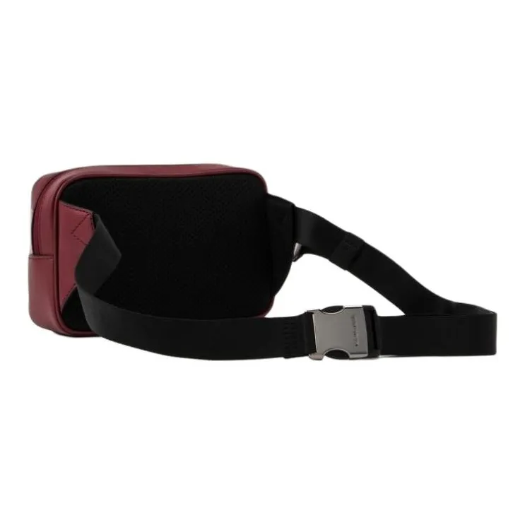 MICHAEL KORS MK Cooper Polyurethane Blend Sling Bag Men's Red-2