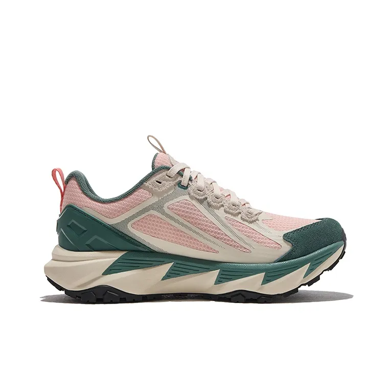 HOT POTATO Cushioned Slip-Resistant Abrasion-Resistant Low-Top Trekking Shoes Women's Traces Of The Green Field-1
