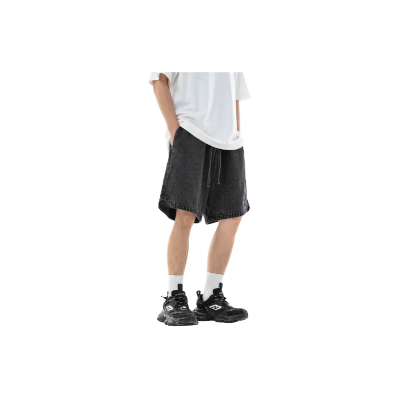 CREAZIONI LA FANTASIA E MOBILE Denim Shorts Unisex-2