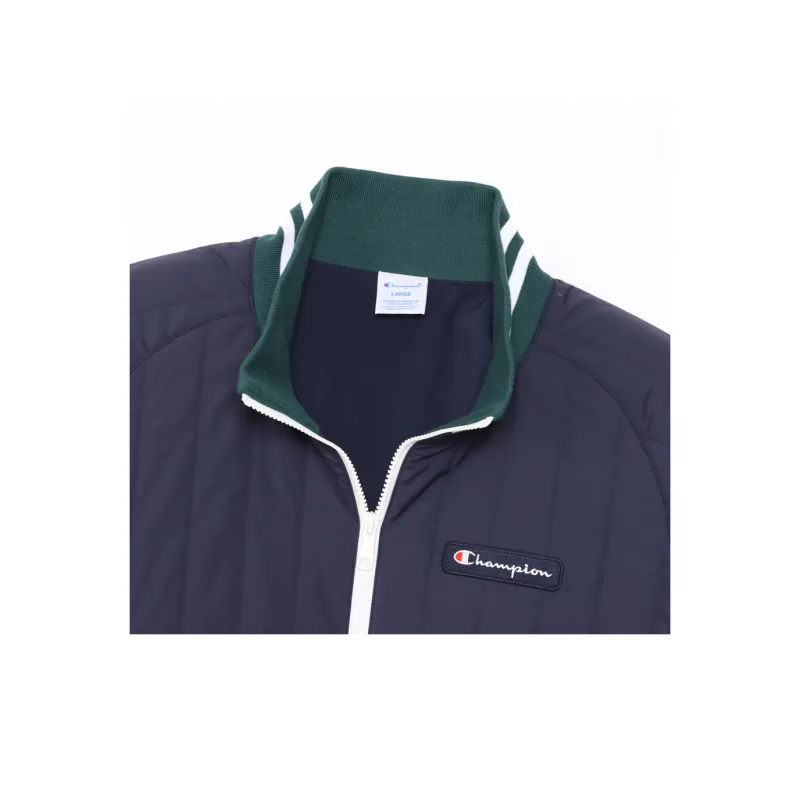 Champion FW24 Puffer Jacket Men's Marine Blue-1