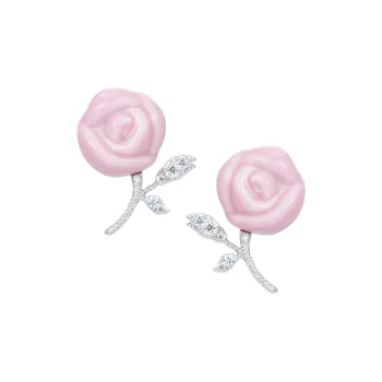 YVMIN Ceramic Stud Earrings Unisex