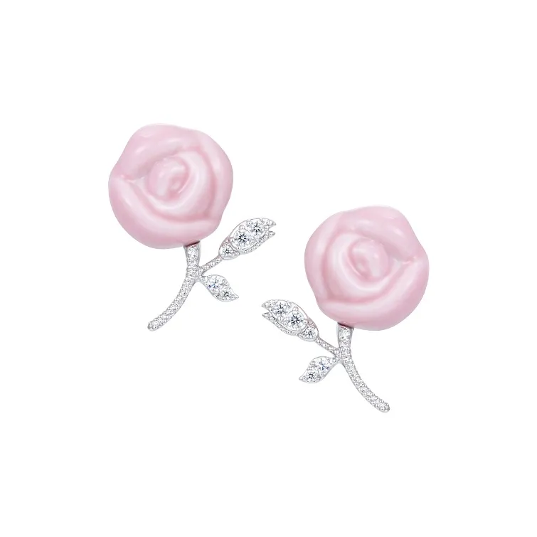 YVMIN Ceramic Stud Earrings Unisex-0