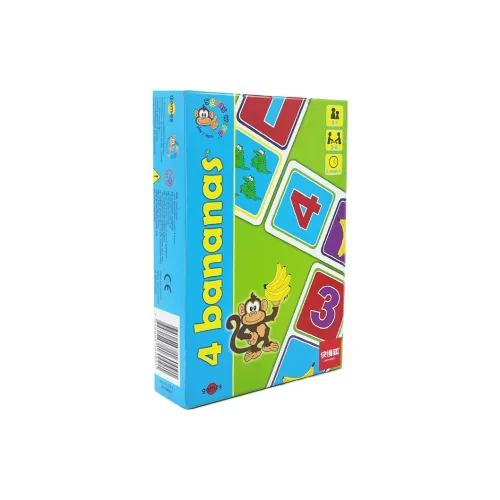 KUAIMANHU Banana Party Swedish Early Mathematics 4 Bananas Educational Numbers Chain Toy Board Games