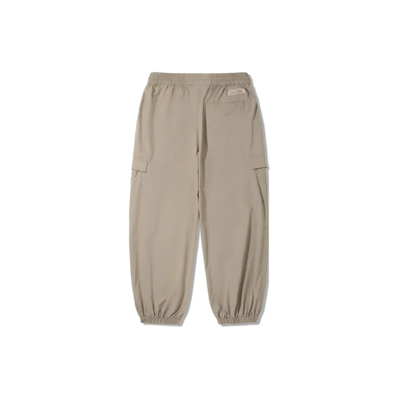 LiNing x CHENGLONG LIANMINGKUAN Casual Pants Men's Coffee Foam Taupe-1