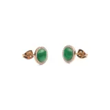 Aventurine Stud Earrings