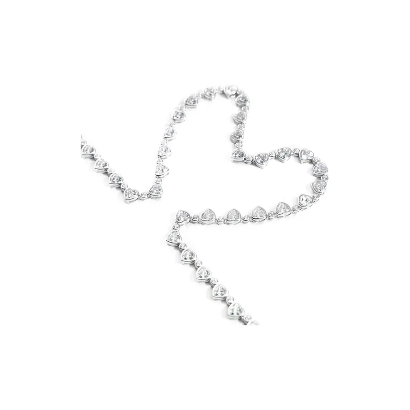 FUNNXI S925 Silver Necklaces Women's-2