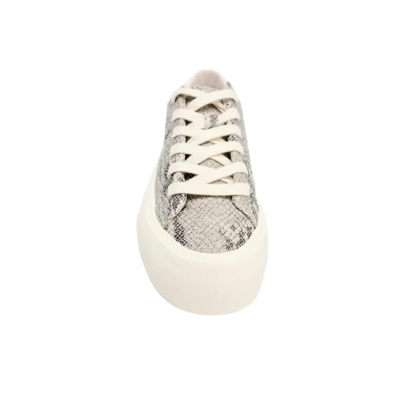 ZARA Low Top Casual Shoes Women's Snakeskin Print-3
