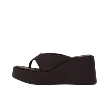 ZARA Slip Resistant Flip Flops Women's Brown