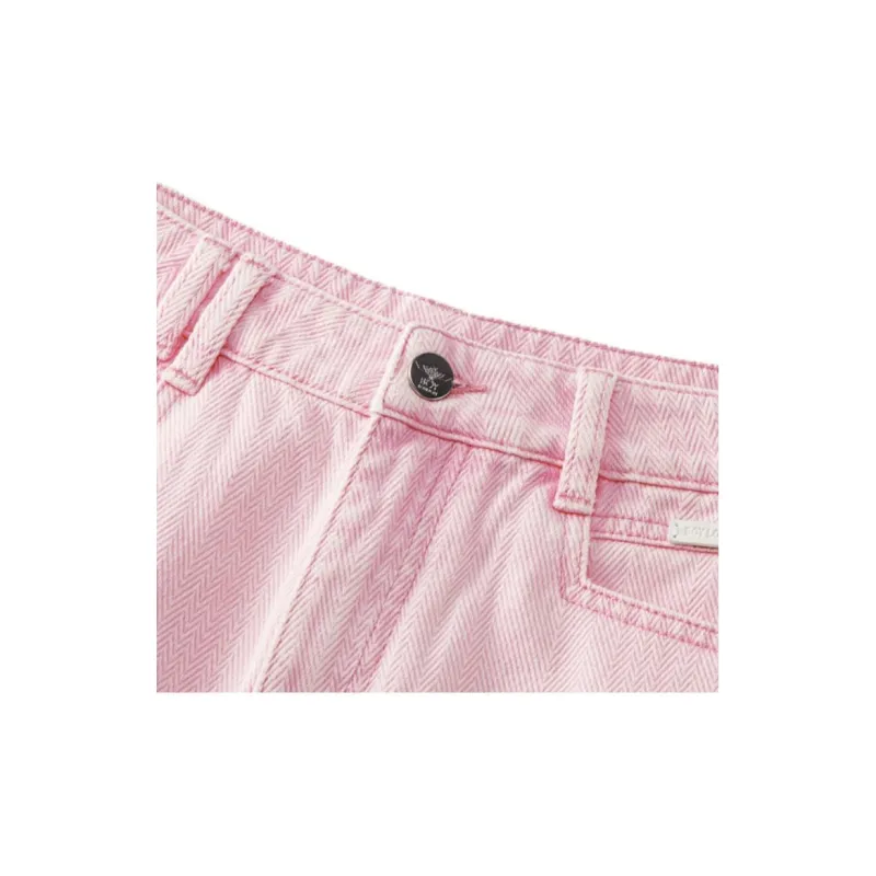 Boy London Denim Shorts Women's Pink-2