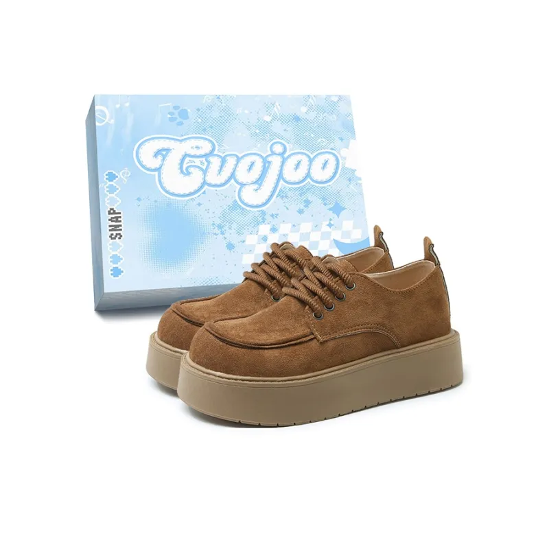 CVOJOO Casual Single Shoes Platform Women's-6