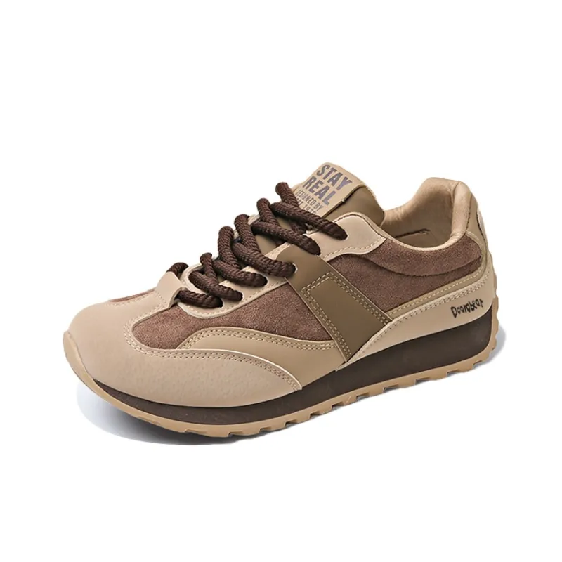 Budding Bear Anti-Slip And Wear-Resistant Lightweight Height Increasing Low-Top Casual Shoes Women's-15