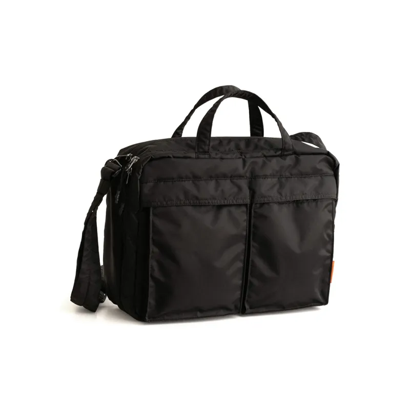 MYBRANDORIGINAL Nylon Briefcases Regular Unisex Black-3
