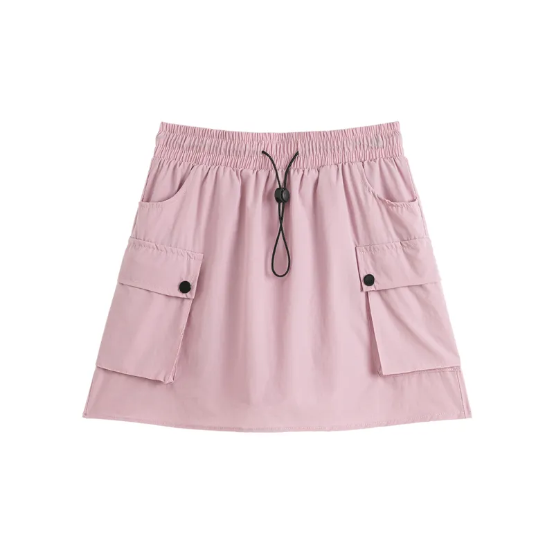 ADOONGA Cargo Shorts Women's Black-2