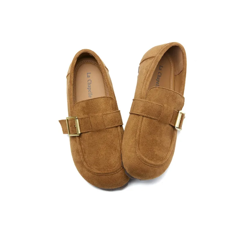 La Chapelle Casual Single Shoes Women's Yellow-2