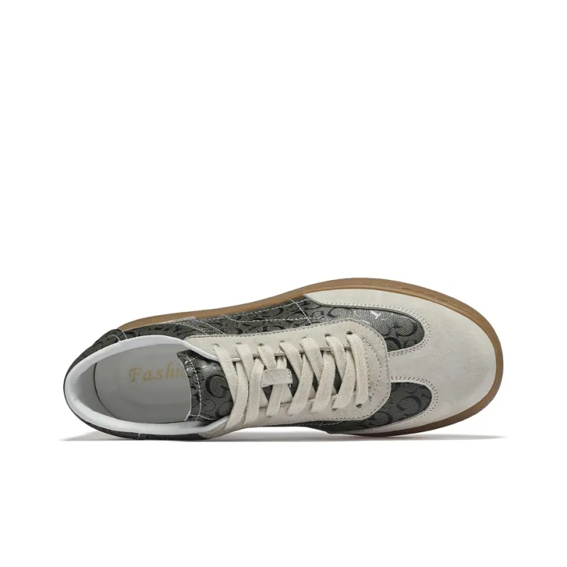 OFFER AITR Anti Slip And Wear Resistant Lightweight Low Top Skateboard Shoes Men's-10