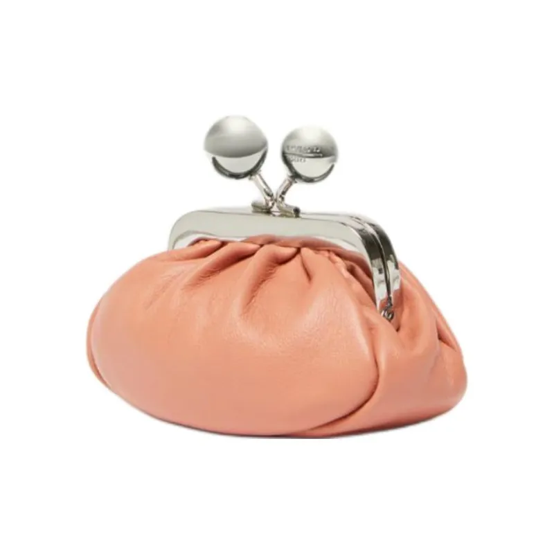 WEEKEND MaxMara Nappa Leather Shoulder Bag Extra Mini Women's Pink-1