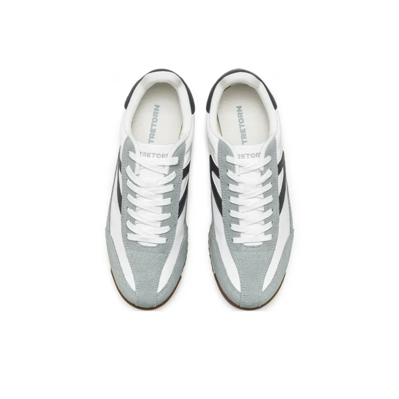 TRETORN Low Top Casual Shoes Unisex Gray/White-3
