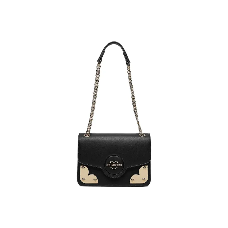 LOVE MOSCHINO Logo-lettering Shoulder Bag-2