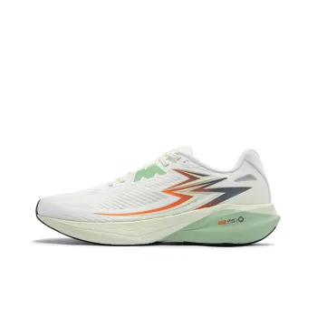 361° Anti Slip Wear Resistant Low Top Training Running Shoes Men's Feather White Melon Green